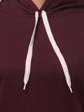 Womens Premium 100% Cotton Plain Hooded