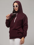 Womens Premium 100% Cotton Plain Hooded