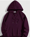 Fancy Back Printed Women Hoodie Sweatshirt in Fleece fabric for winter wear