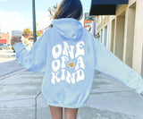 Women Full Sleeve Solid Hooded Sweatshirt