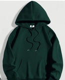 Fancy Back Printed Women Hoodie Sweatshirt in Fleece fabric for winter wear