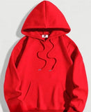 Fancy Back Printed Women Hoodie Sweatshirt in Fleece fabric for winter wear